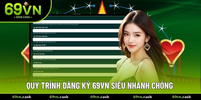 Quy trình đăng ký 69VN siêu nhanh chóng trong 1 phút